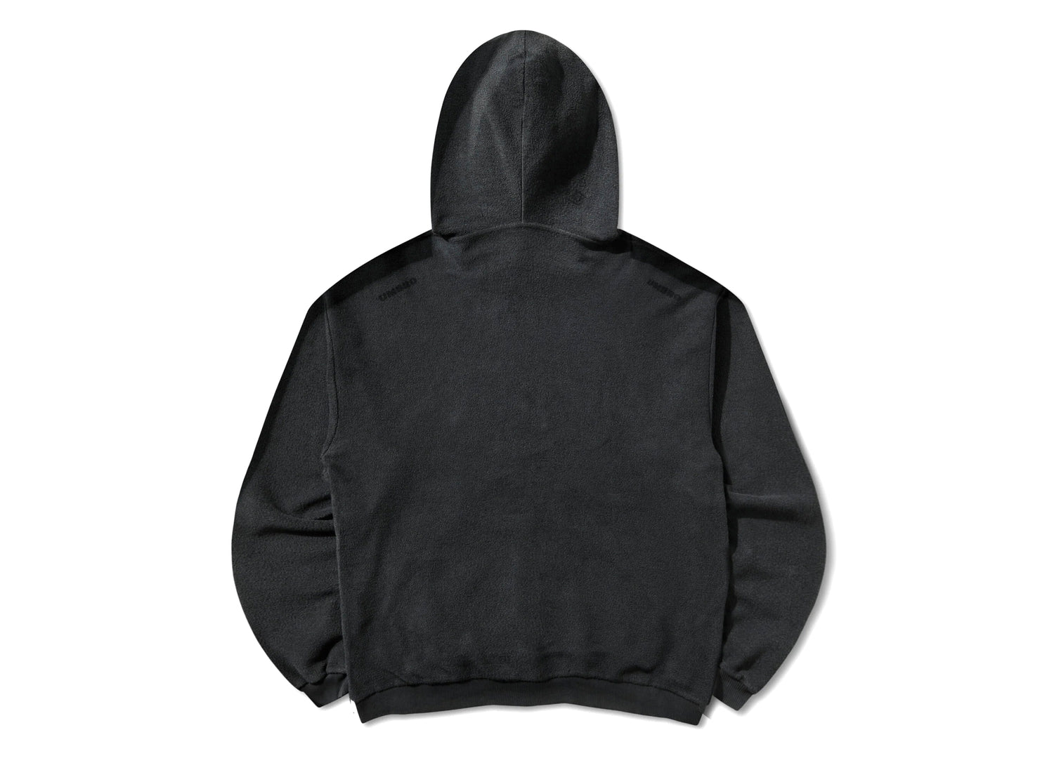Umbro Lasered Masked Hoodie in Washed Black — view 2