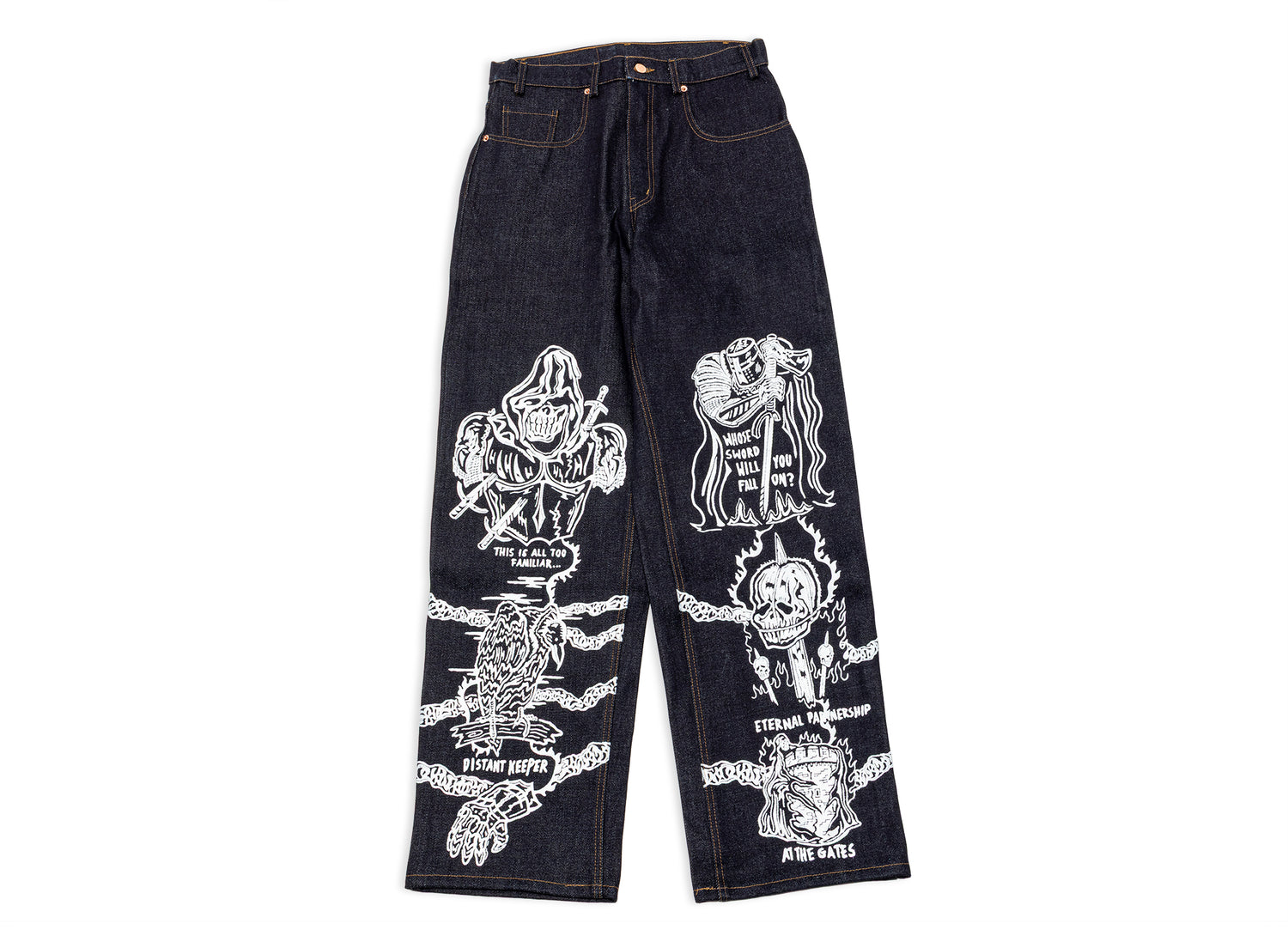 Warren Lotas Sabata 2.0 Denim Pants