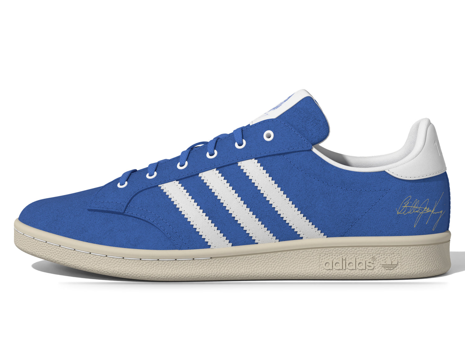 Women's Adidas Billie Jean King in Bright Royal / Chalk White