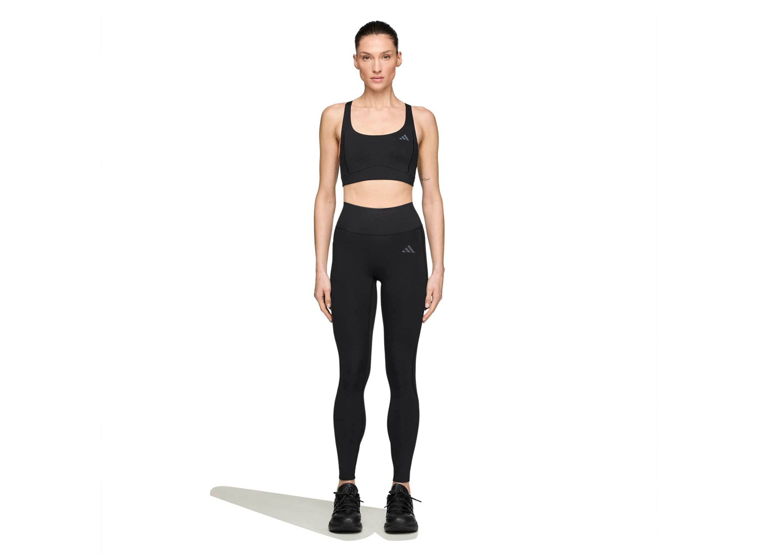 Women's Adidas x Entire Studios Optime Training 7/8 Leggings in Black