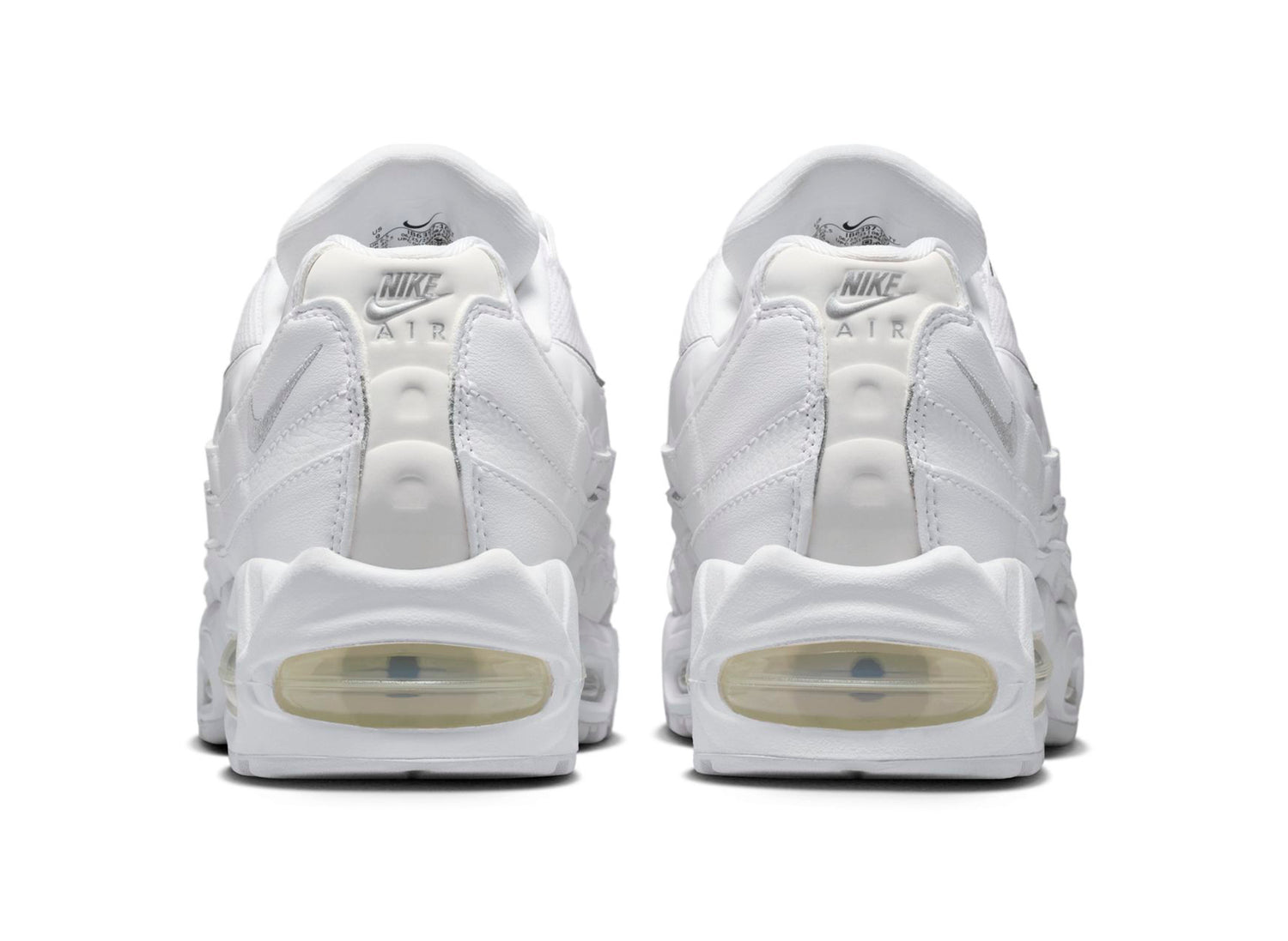 Women's Nike Air Max 95 Big Bubble Reflective in White — view 2