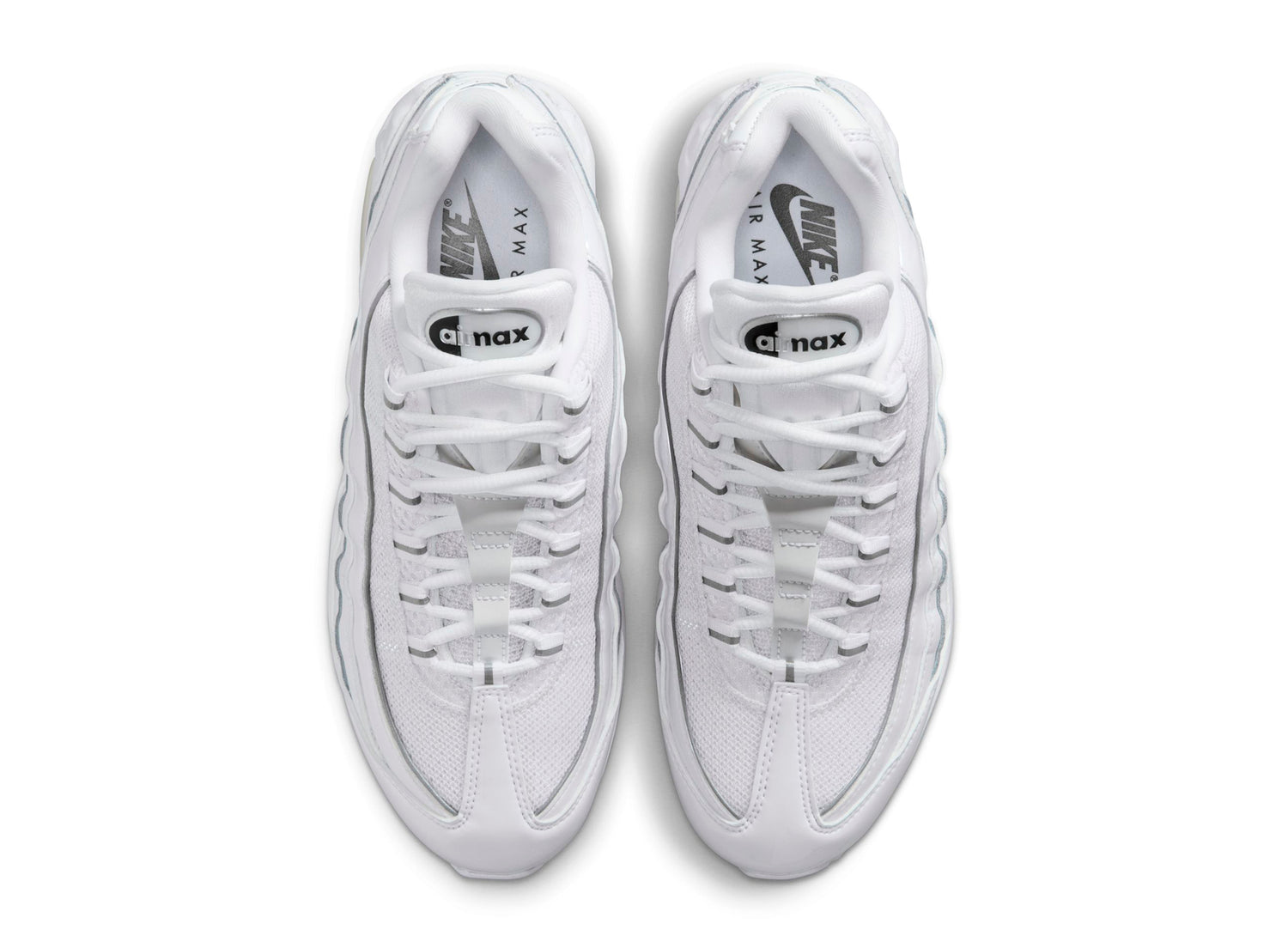 Women's Nike Air Max 95 Big Bubble Reflective in White — view 4