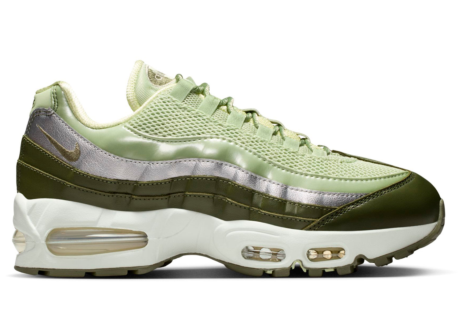 Women's Nike Air Max 95 Big Bubble SE in Olive Aura