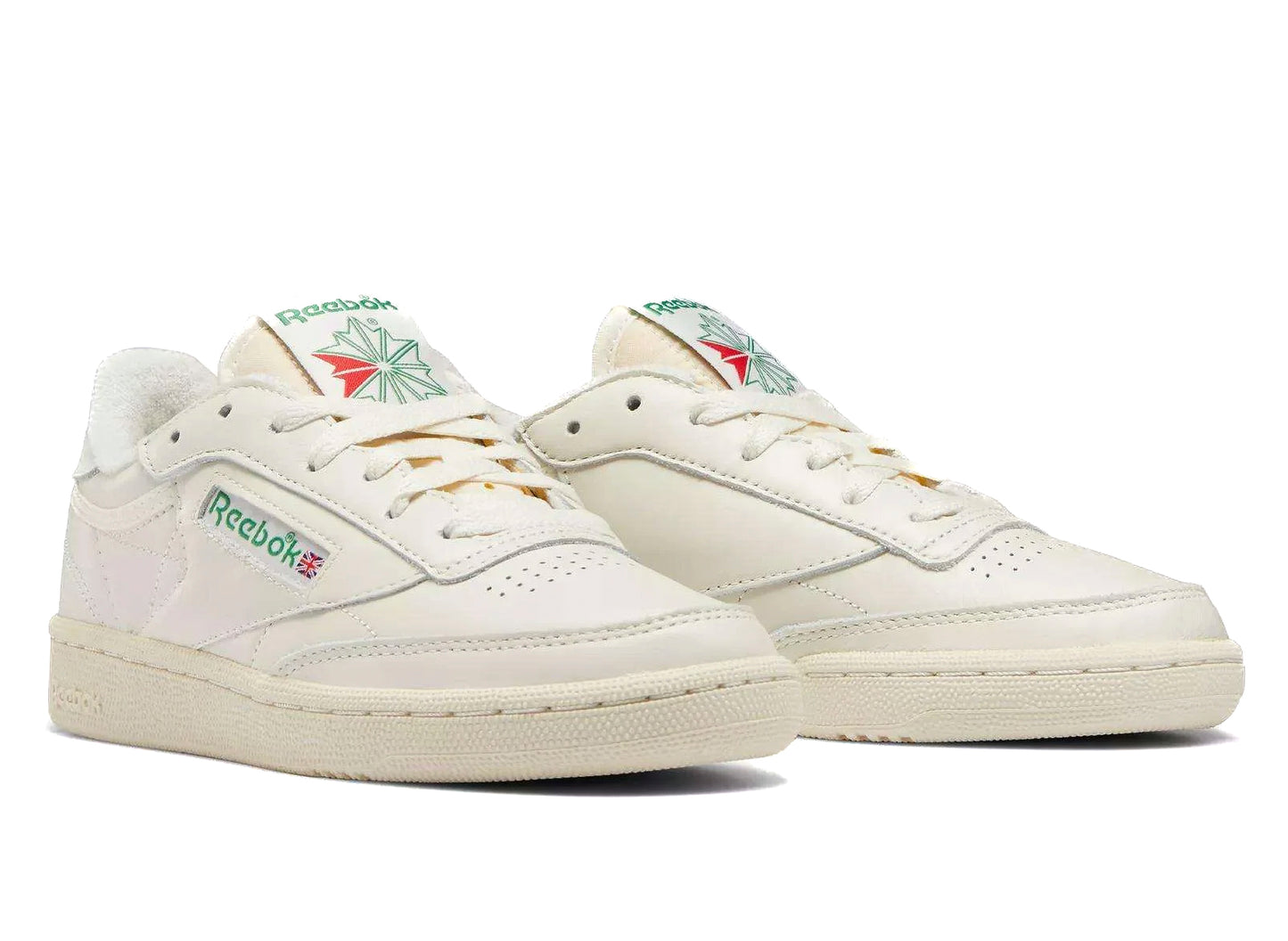 Women's Reebok Club C 85 Vintage in Chalk / Alabaster — view 2