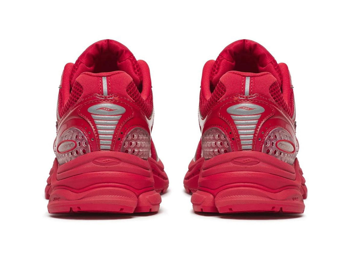 Women's Saucony ProGrid Triumph 4 Glossy in Racing — view 2