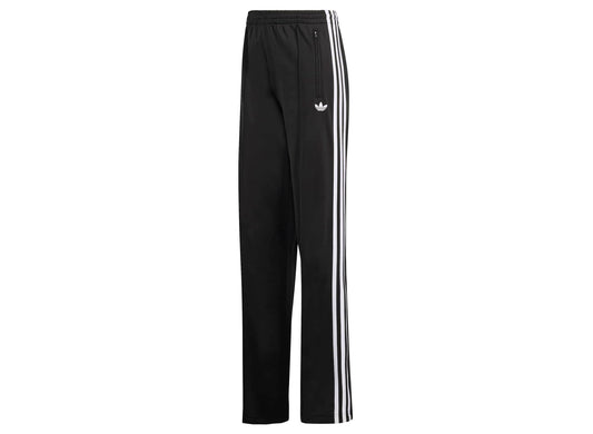Women's Adidas Firebird Loose Track Pants in Black / White