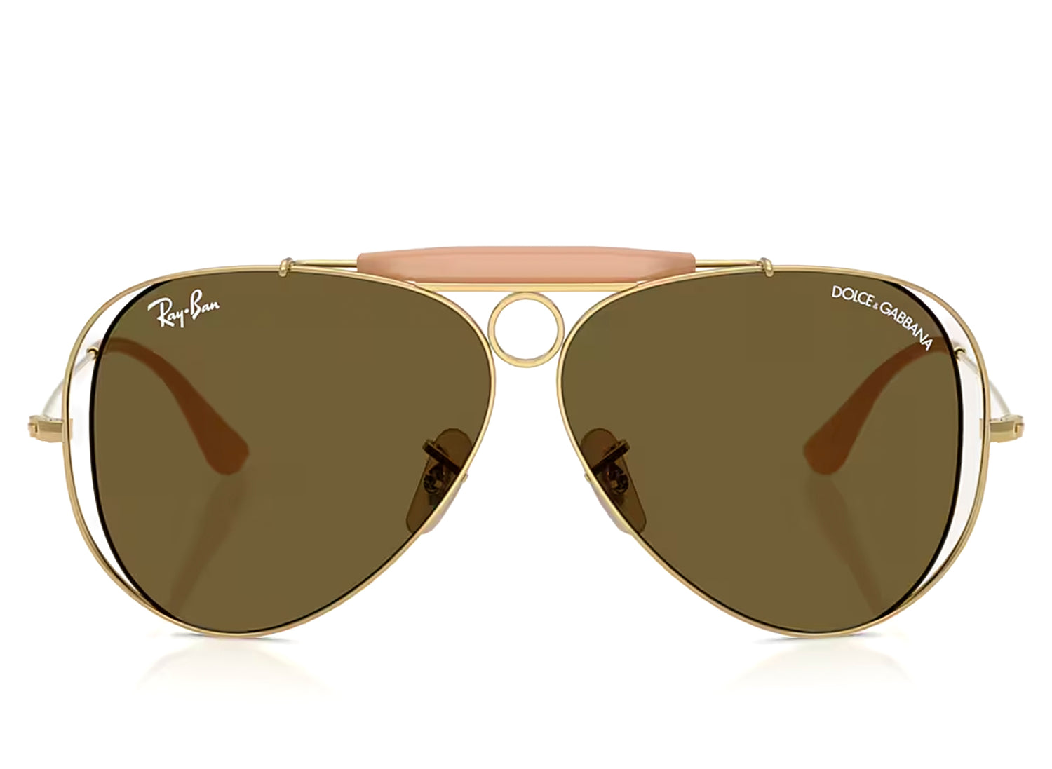 Ray Ban x Dolce & Gabbana Arista w/ Dark Brown — view 2