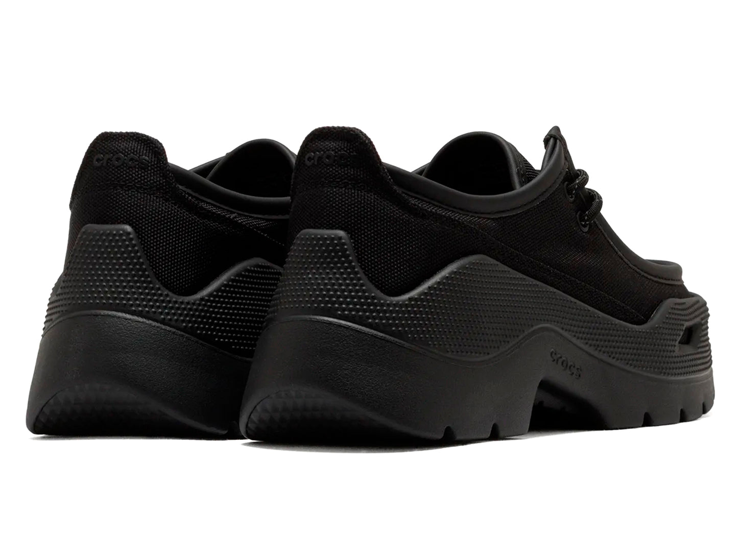 Crocs Gallery Clog Tech in Schwarz