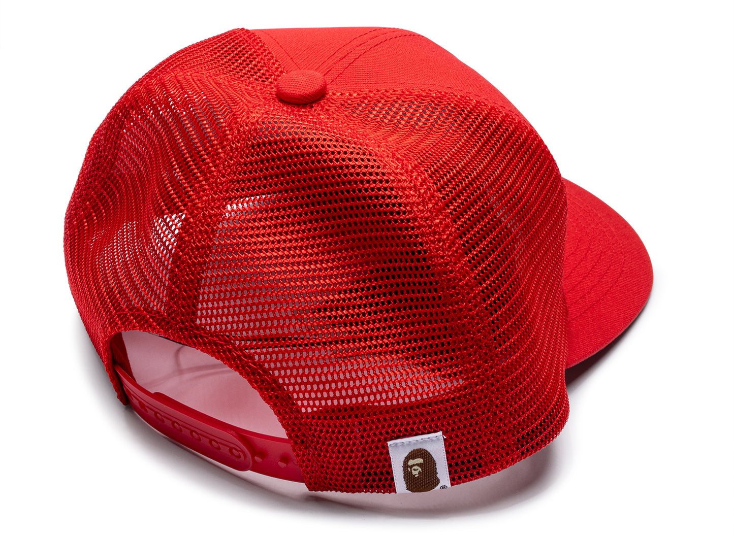 Saint Michael BAPE Mesh Cap in Rot
