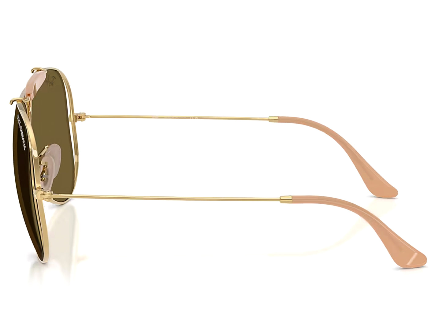 Ray Ban x Dolce & Gabbana Arista w/ Dark Brown — view 3