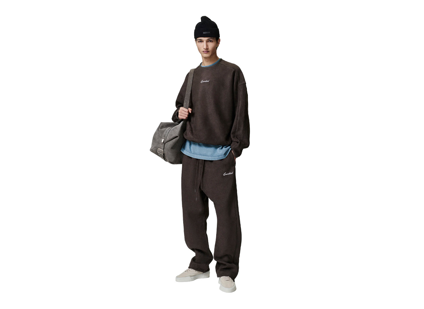 Fear of God Essentials Signature Relaxed Hose 'Braun'