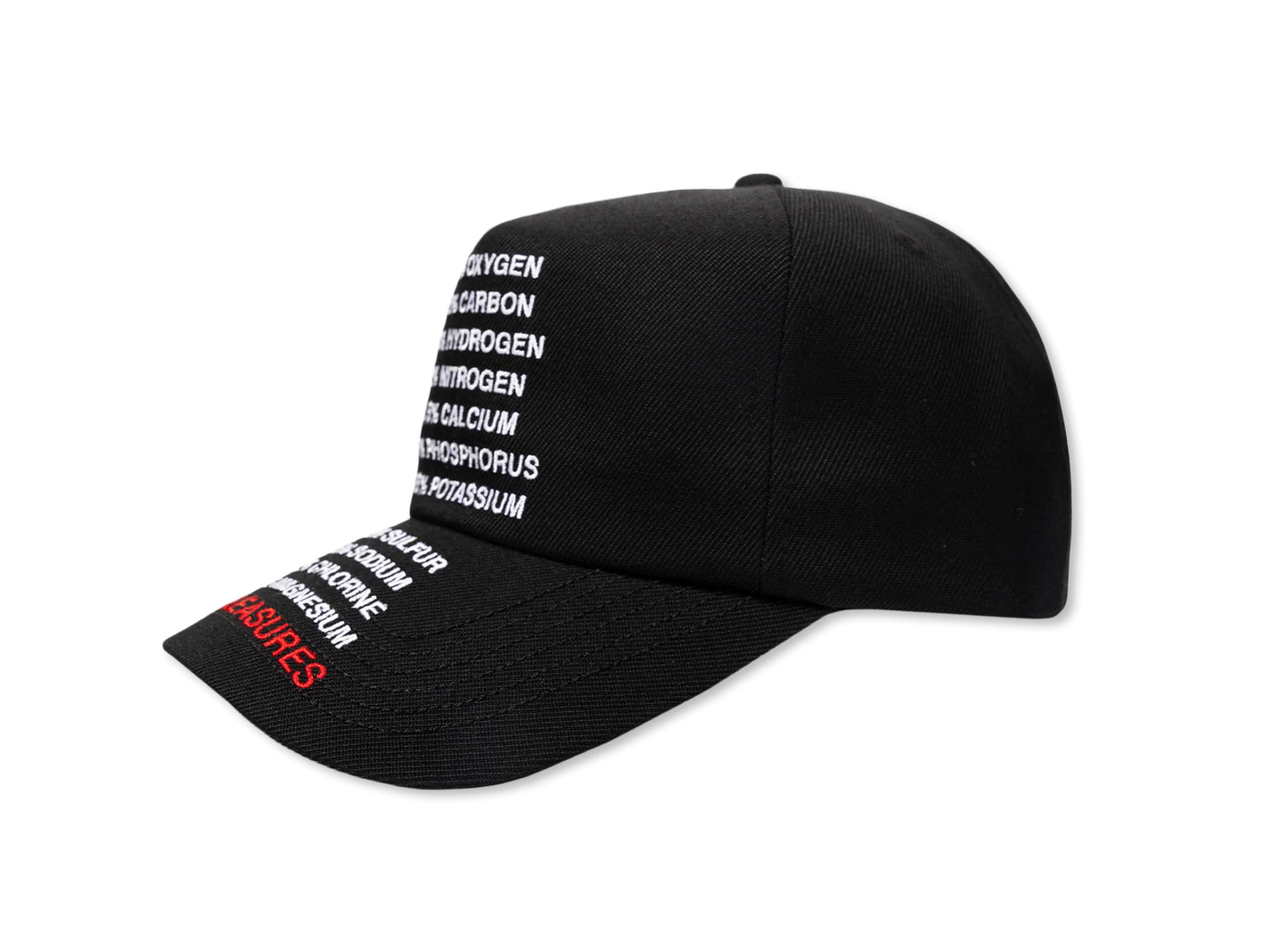 Pleasures Atmosphere Snapback Hat in Black