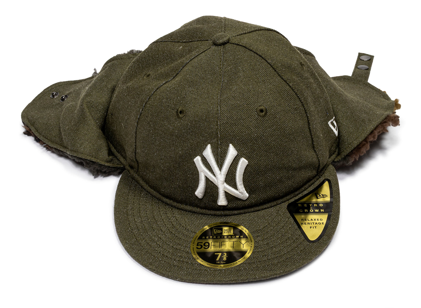 New Era Camo Dog Ear New York Yankees Fitted Hat