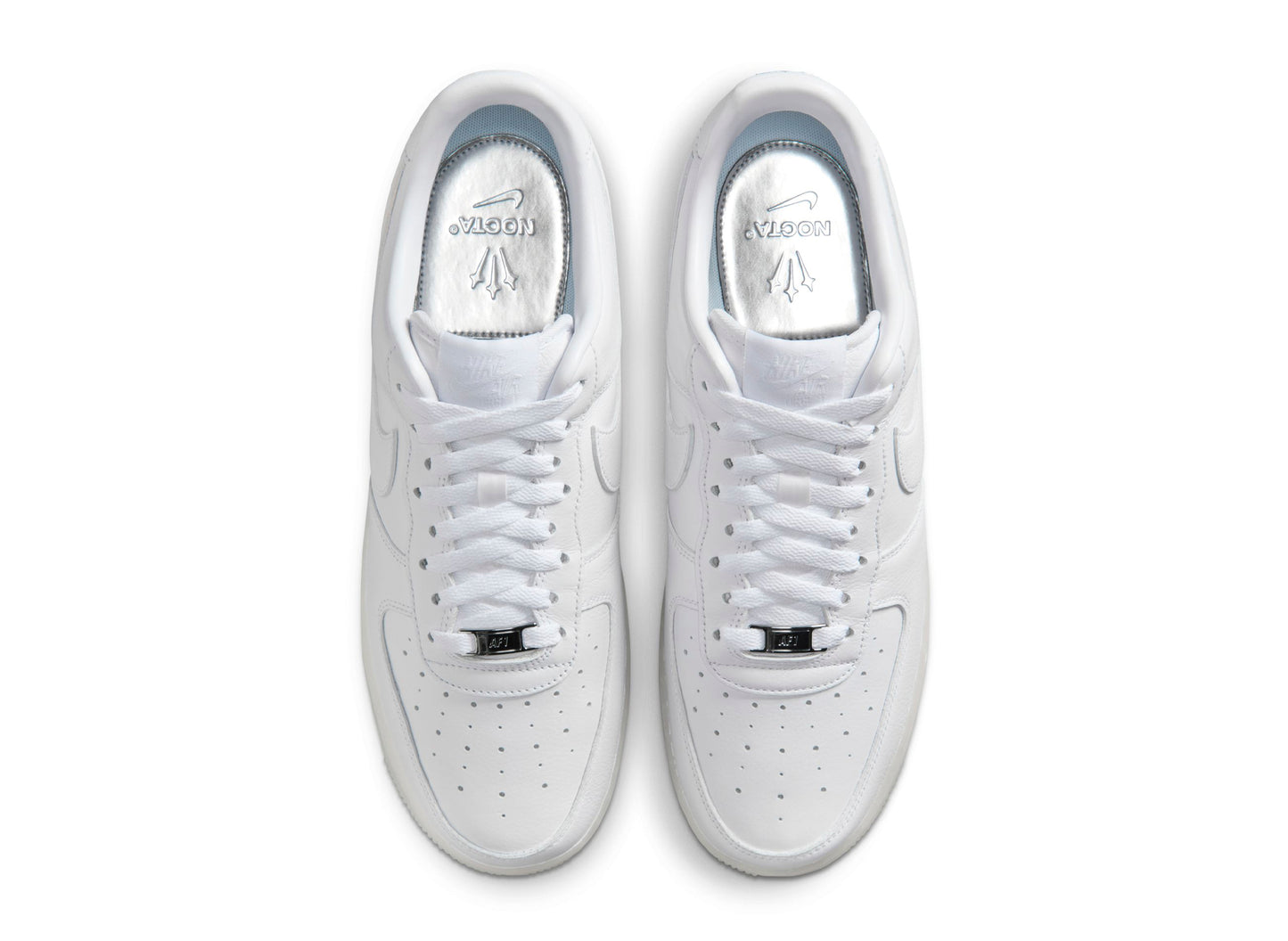 Nike NOCTA Air Force 1 Low SP in White / Cobalt Tint