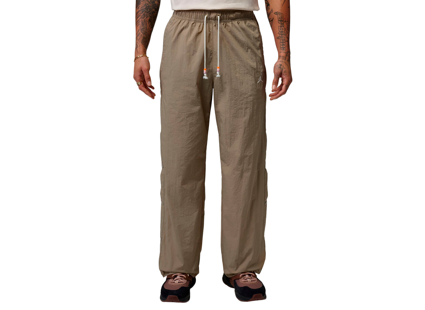 Jordan Brooklyn Festival Pants in Khaki — view 2