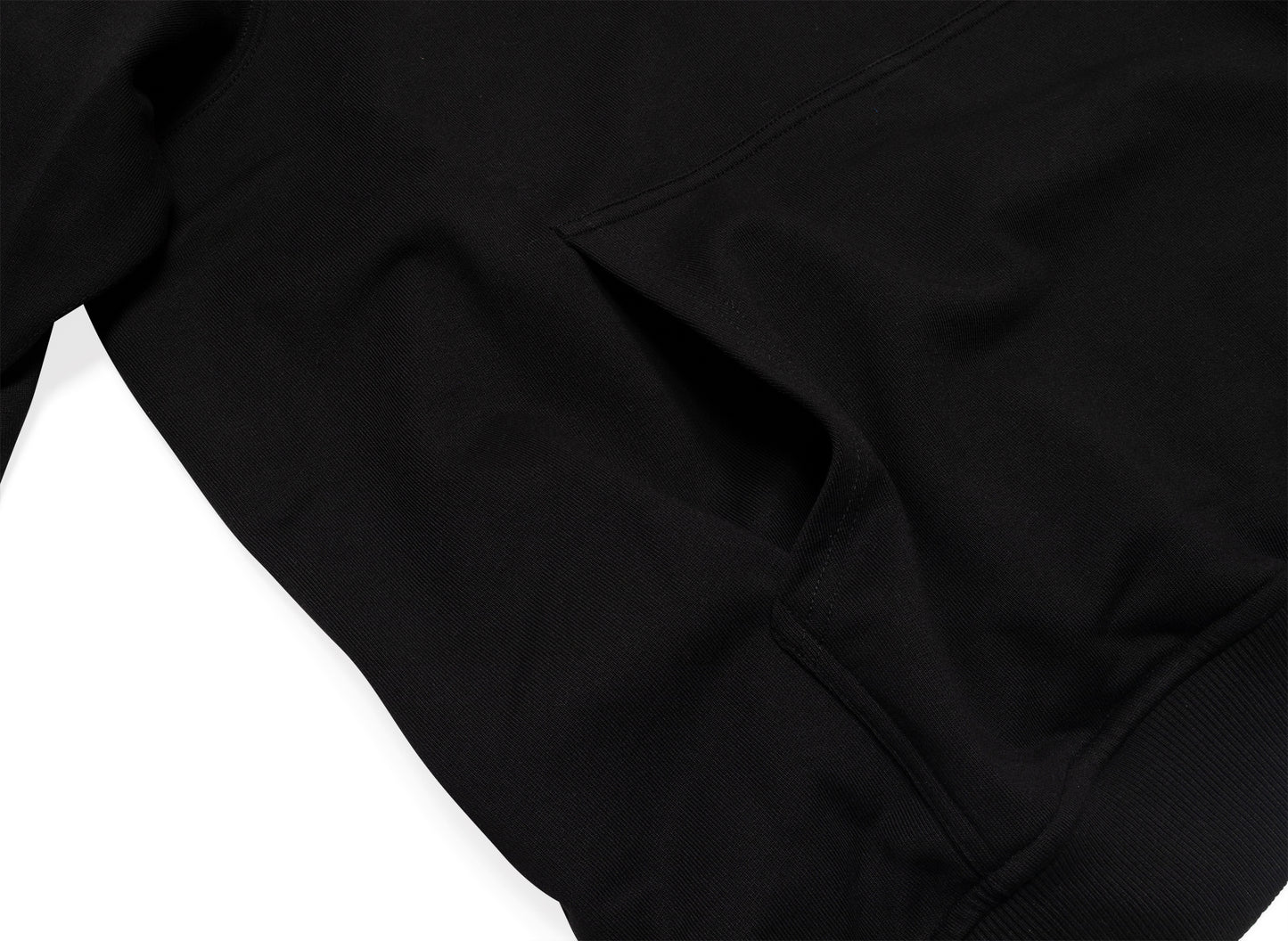 Comme des Garçons SHIRT Sweat Shirt Knit in Black / Black
