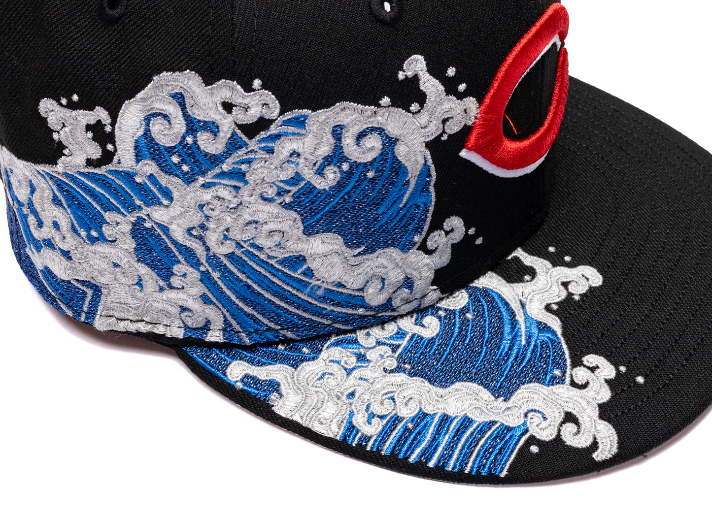 New Era 59Fifty Cincinnati Reds Fitted Hat in Black