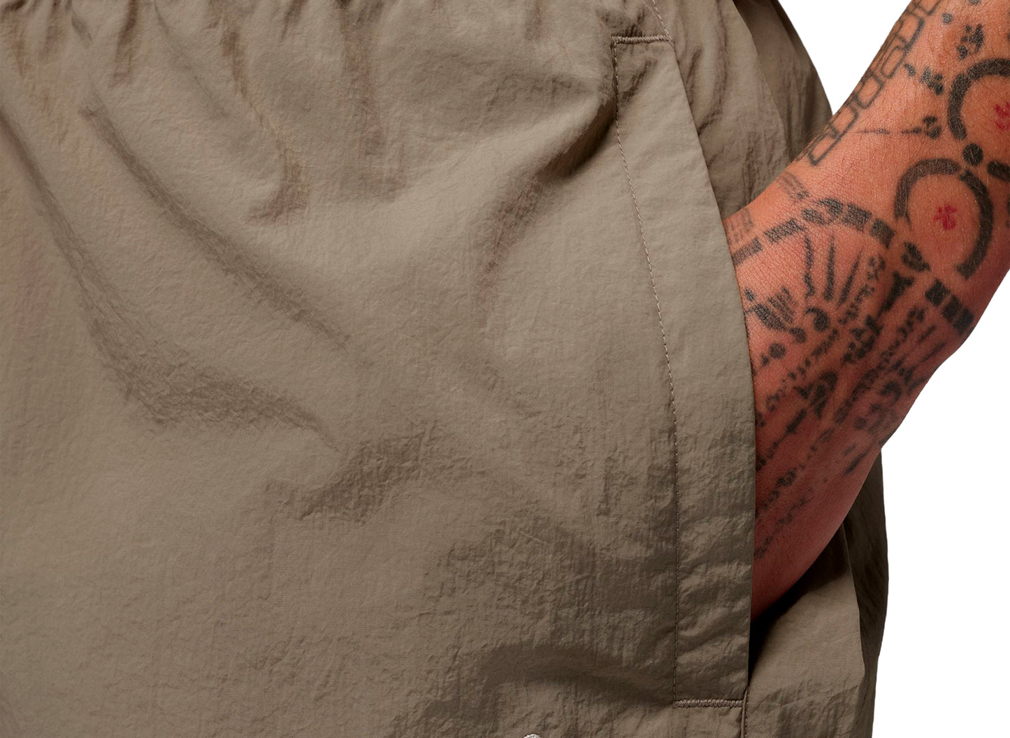 Jordan Brooklyn Festival Pants in Khaki — view 4