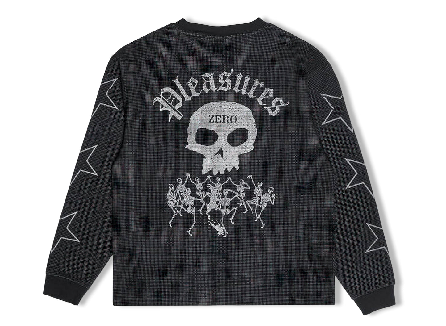 Pleasures x Zero Misled Thermal Long Sleeve in Black