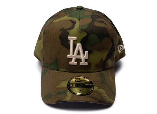 New Era Ripstop Camo 59Forty AF Los Angeles Dodgers Fitted Cap