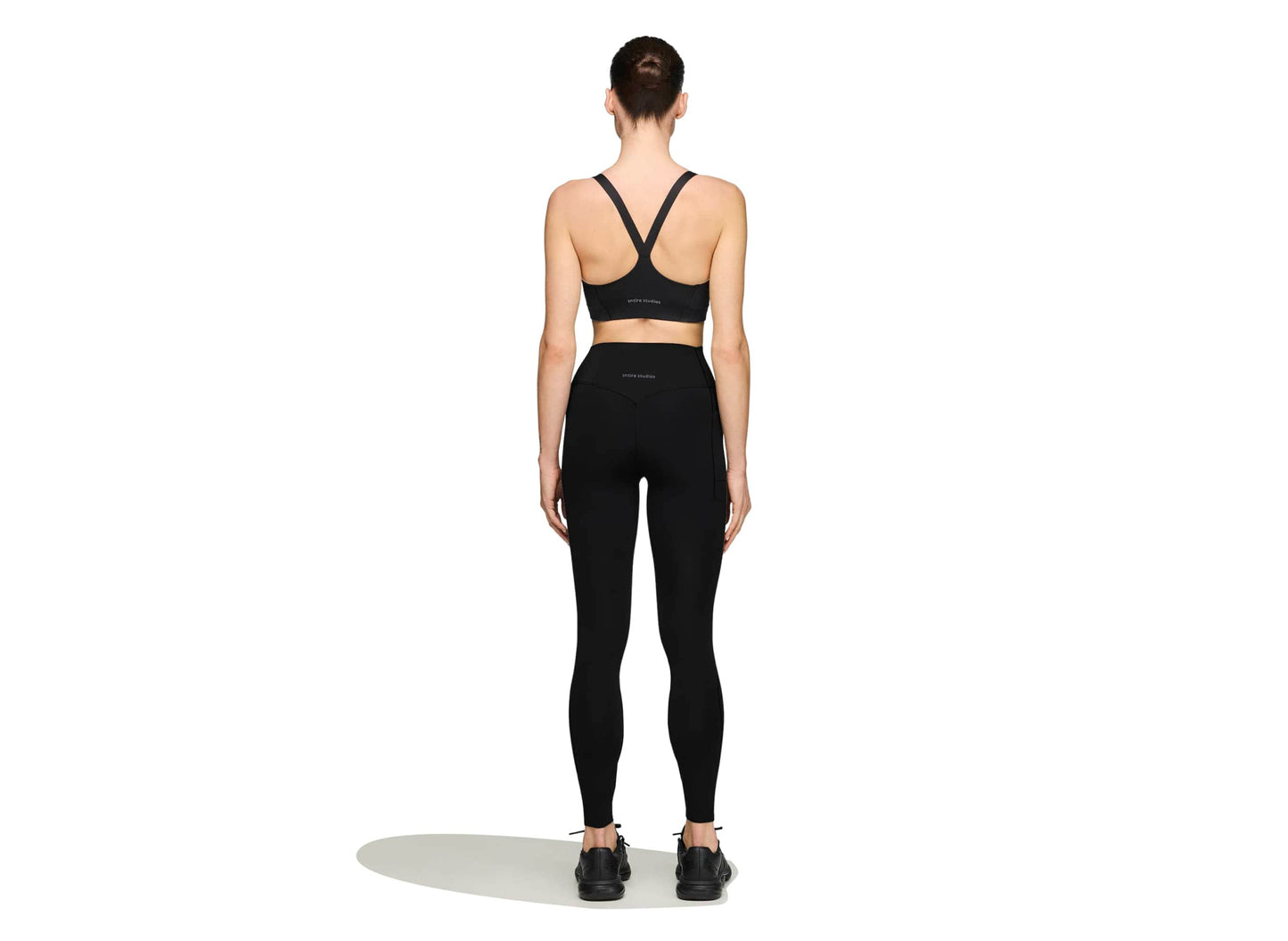 Damen Adidas x Entire Studios Optime Trainings-BH in Schwarz