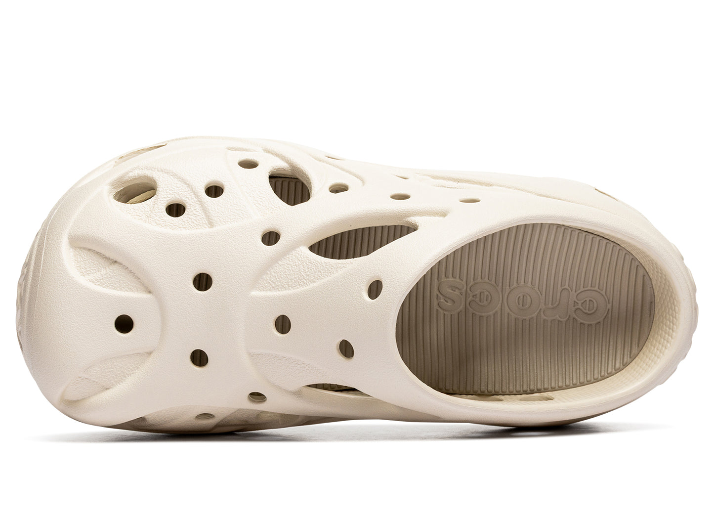 Damen Crocs Caged Clog in Summit White