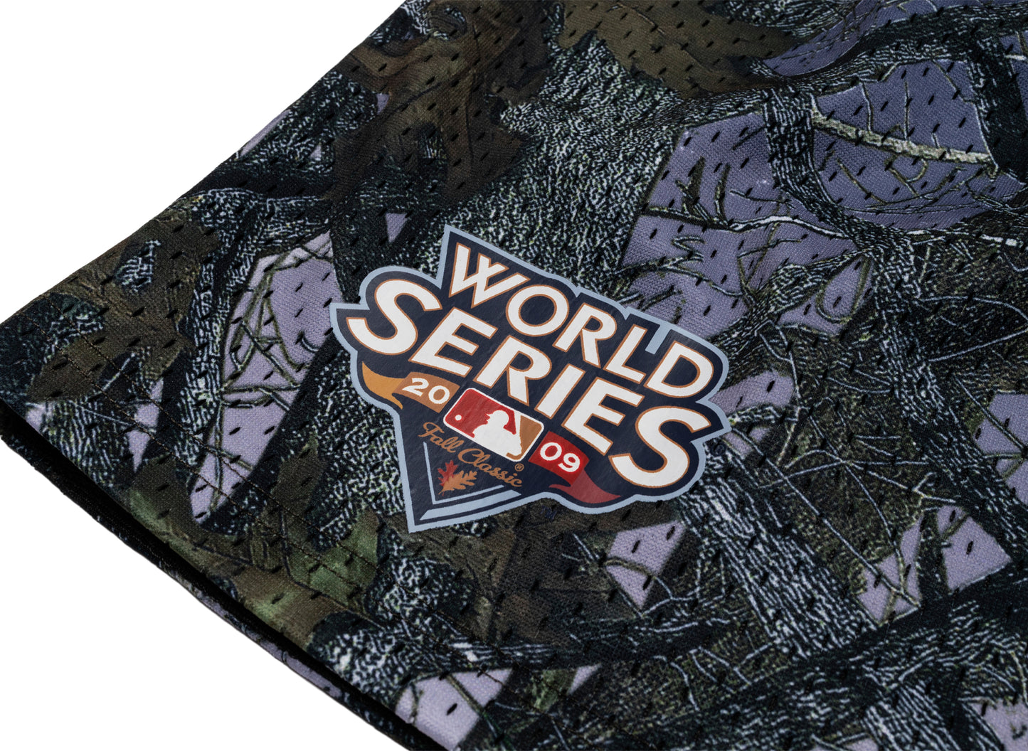 Mitchell & Ness MLB Quiet Blaze Pantalones cortos de malla 7IN New York Yankees