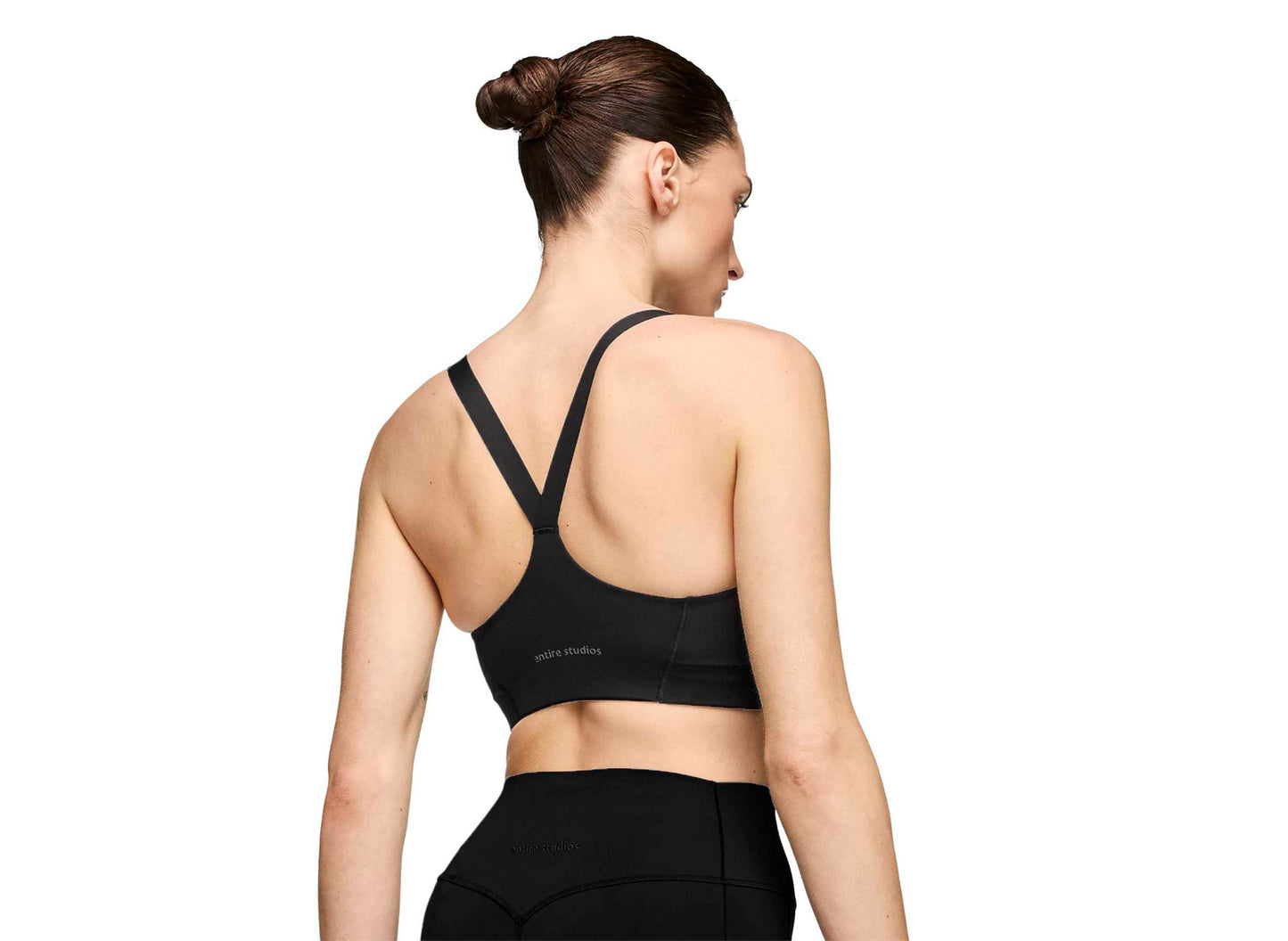 Damen Adidas x Entire Studios Optime Trainings-BH in Schwarz