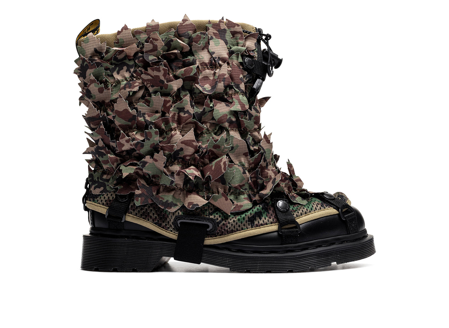 Dr. Martens 1460 Babylon en Negro + Camuflaje