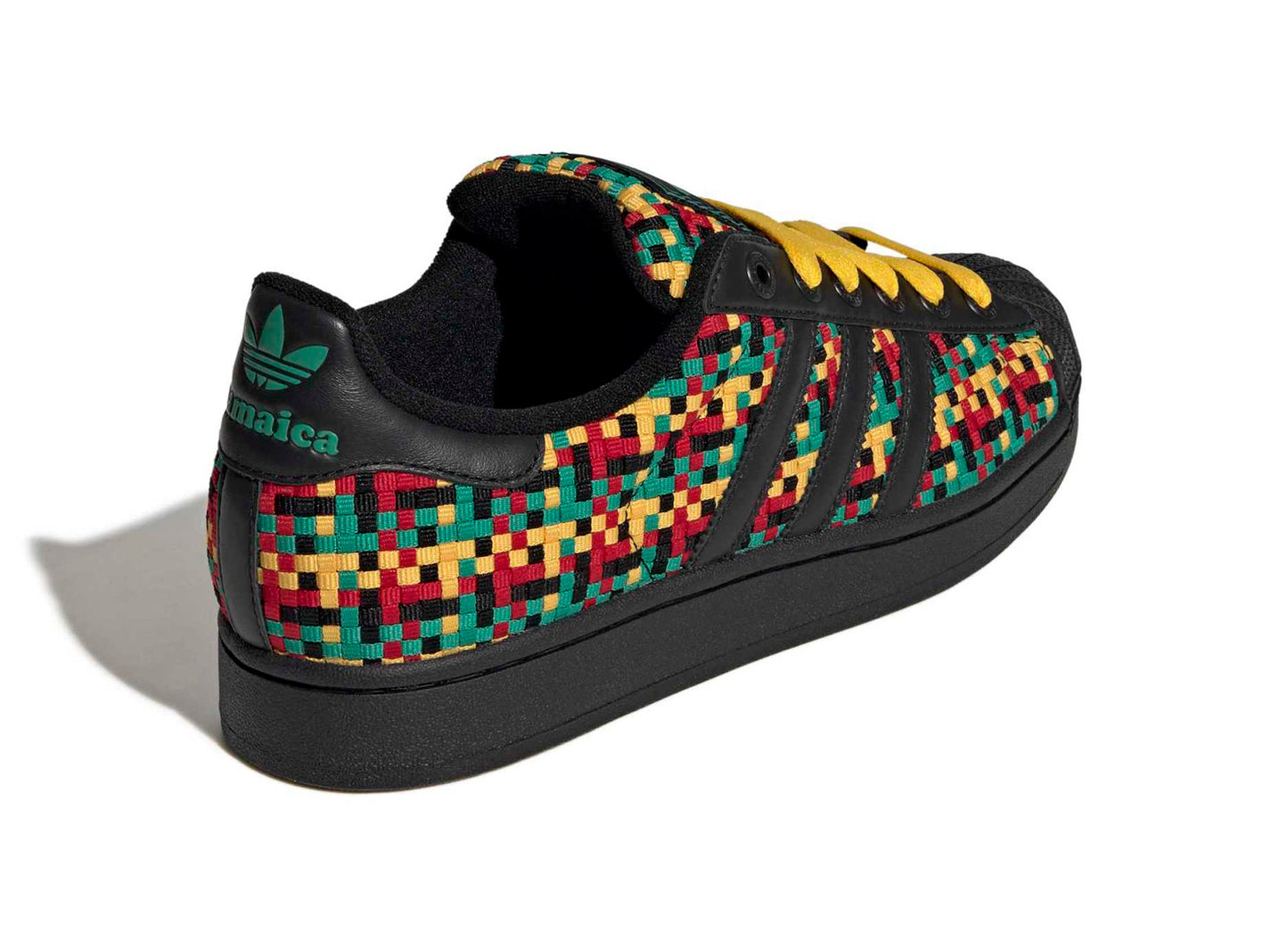 Adidas Superstar II Jamaica en oro audaz / negro intenso