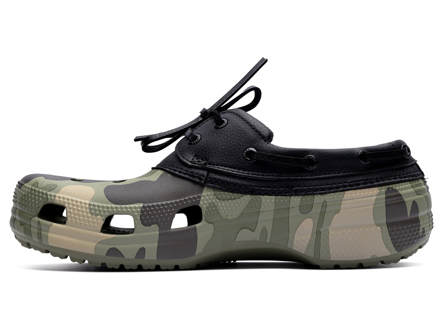 Crocs Classic Duck Camo Boat Shoe in Cargo Duck Camo - Damaged
