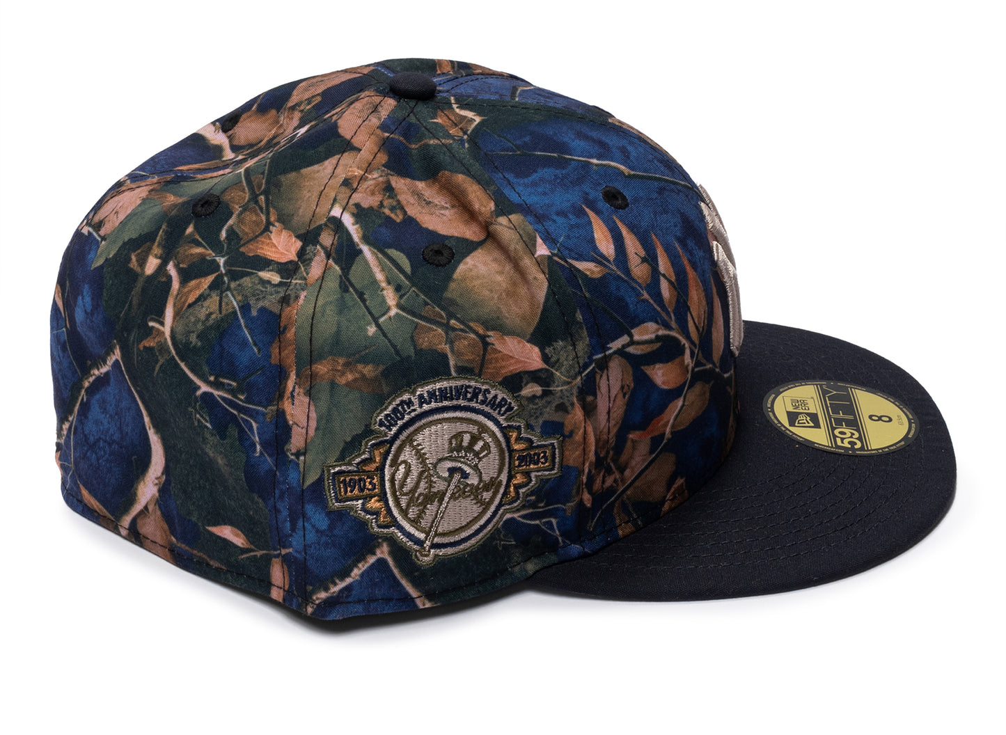 Gorra Ajustada New Era 59Fifty Hojas New York Yankees