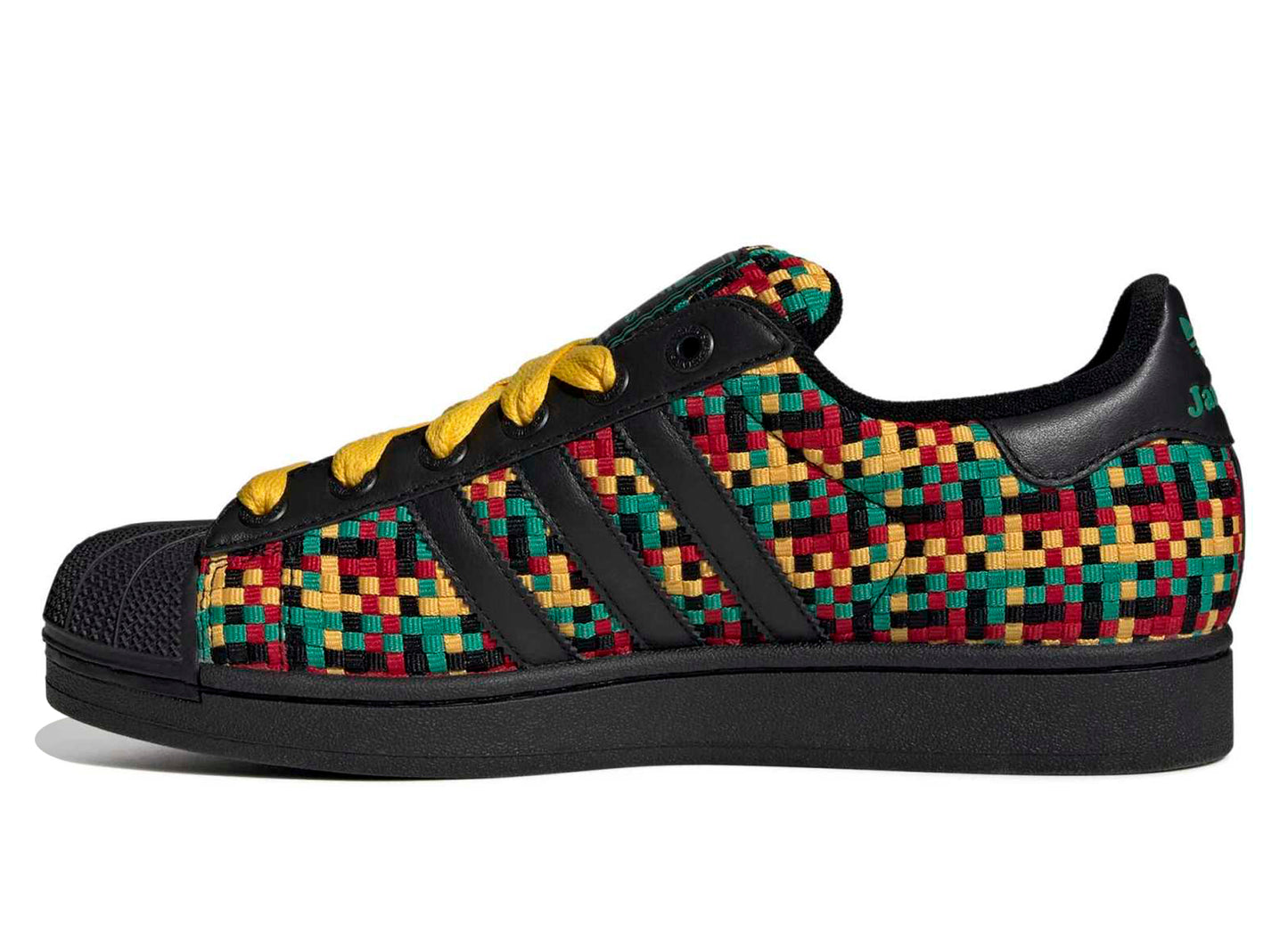 Adidas Superstar II Jamaica en oro audaz / negro intenso