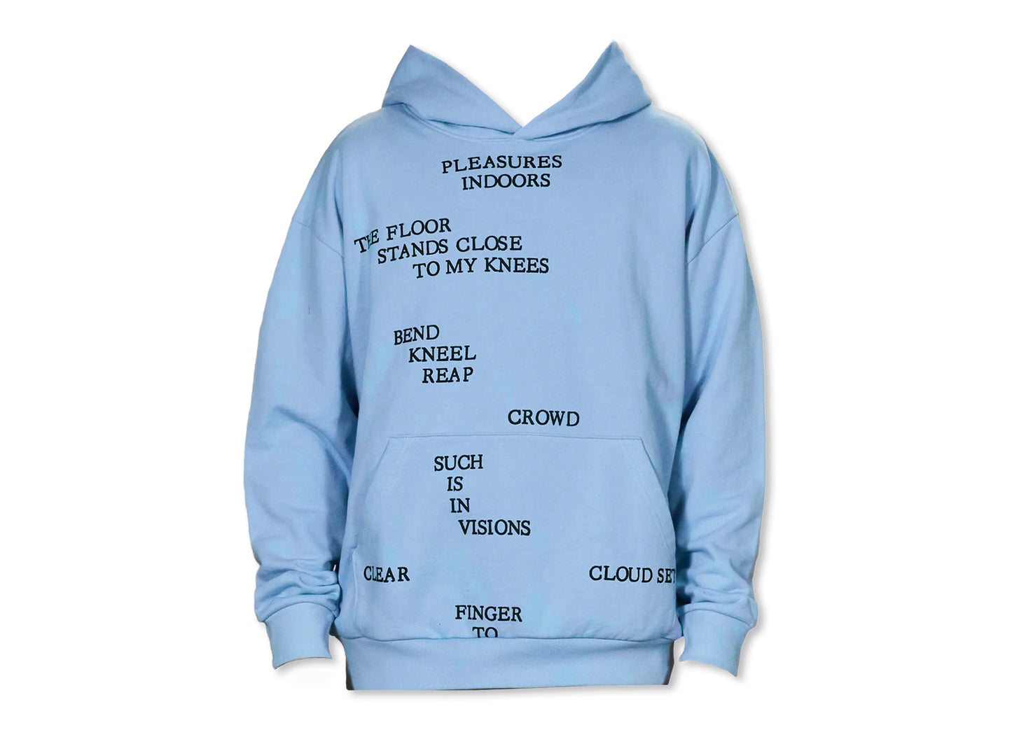Sudadera con capucha Pleasures Indoor en azul