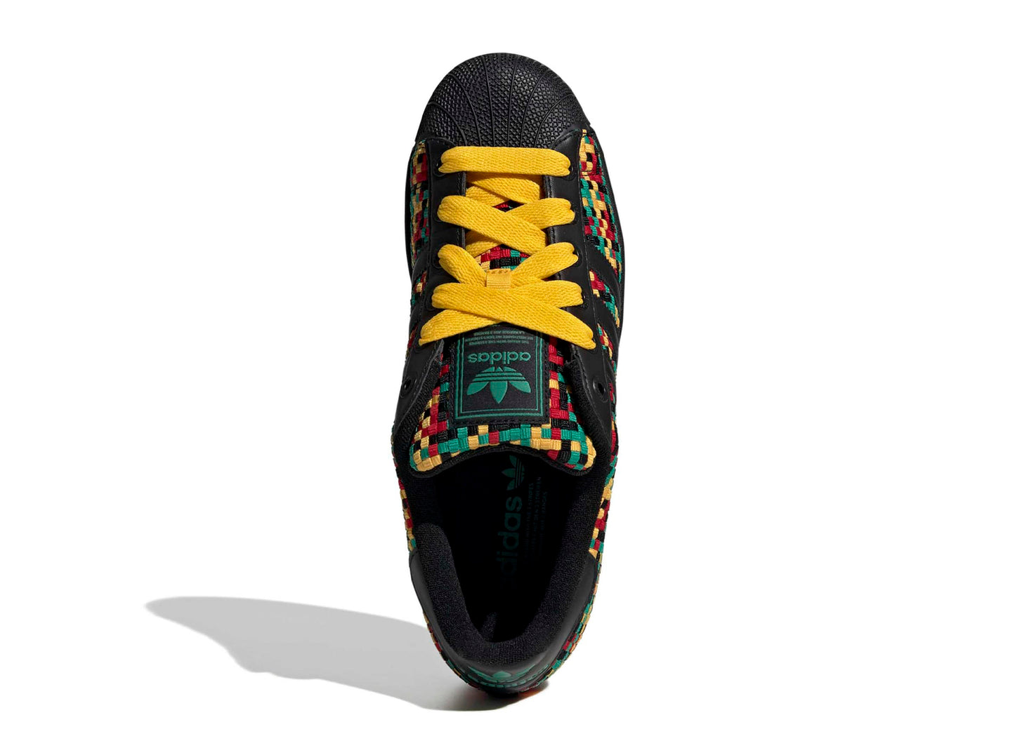 Adidas Superstar II Jamaica en oro audaz / negro intenso