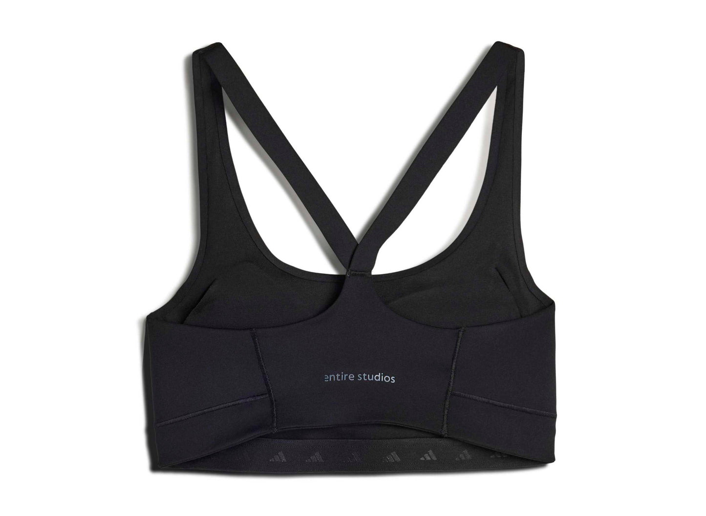 Damen Adidas x Entire Studios Optime Trainings-BH in Schwarz