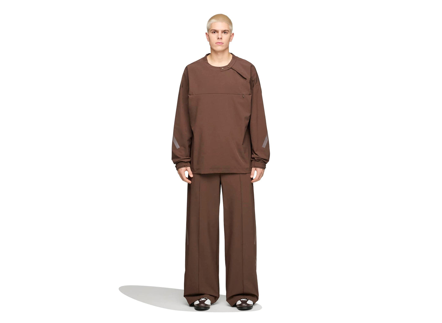 Adidas x Entire Studios Z.N.E. Hose in Dust Cargo