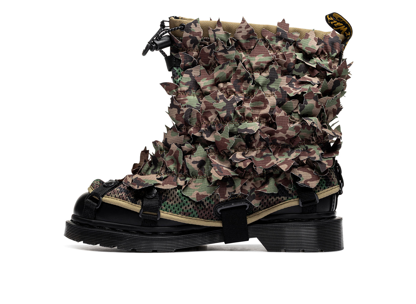 Dr. Martens 1460 Babylon en Negro + Camuflaje
