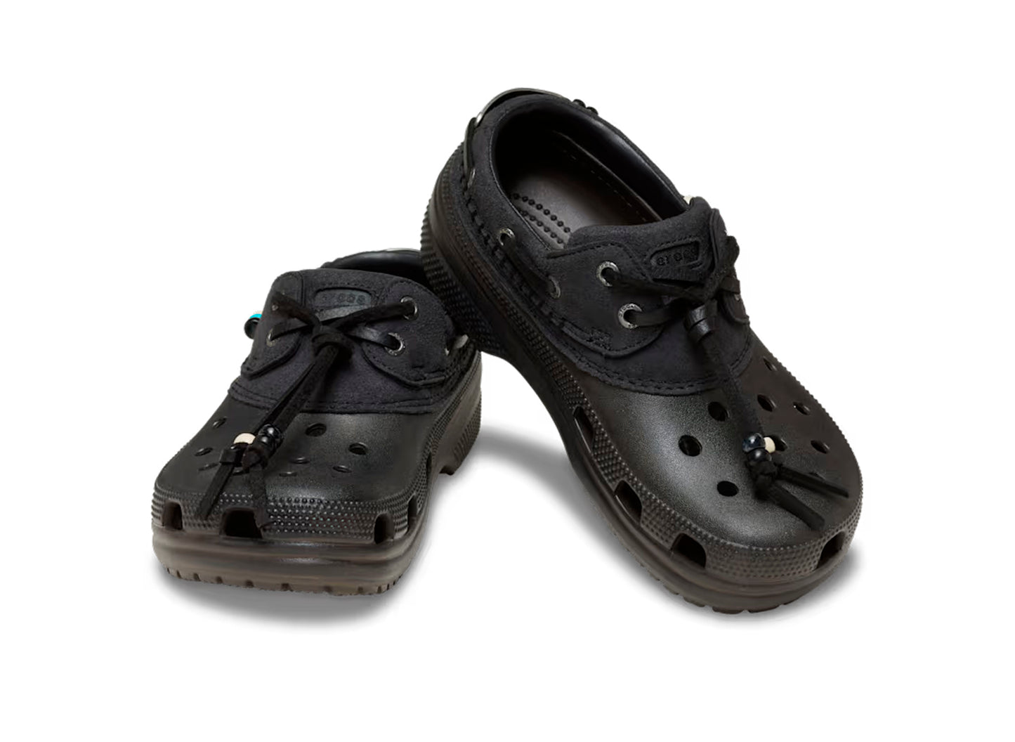 Crocs Classic Luxe Boat Shoe in Dark Cocoa