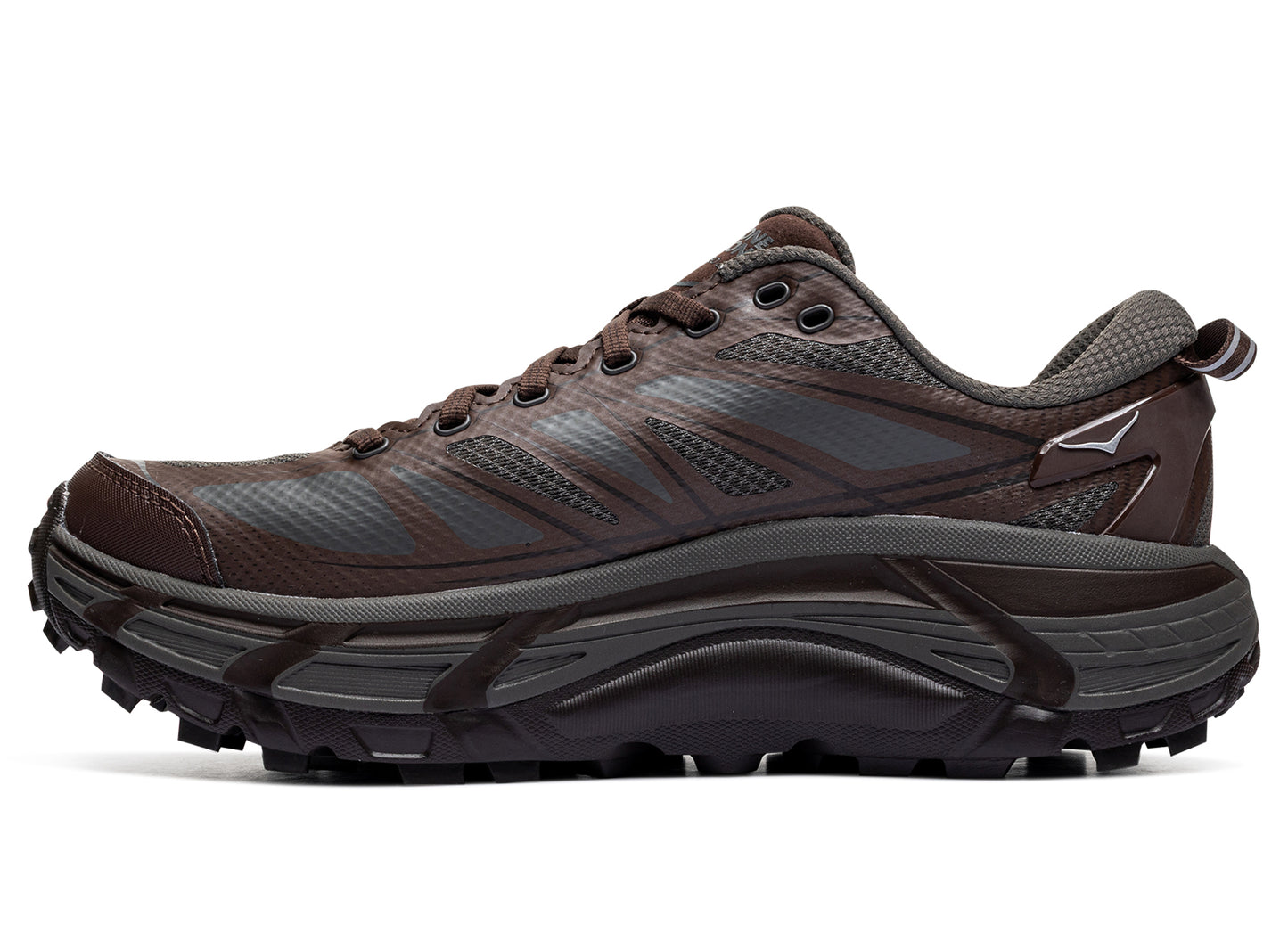 Unisex Hoka Mafate Speed 2 in Asphalt Grey / Walnut - Damaged