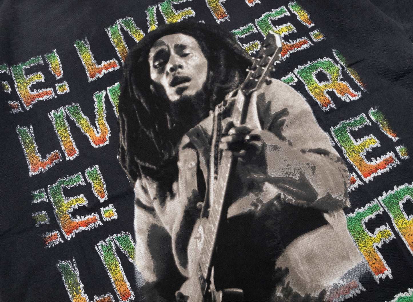 Barriers Irie Ringer Tee in Vintage Black