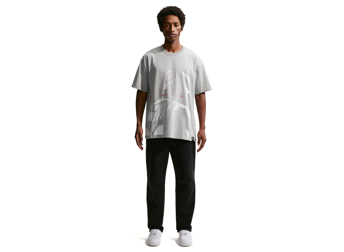Camiseta de baloncesto Nike Kobe Dri-FIT en gris oscuro jaspeado