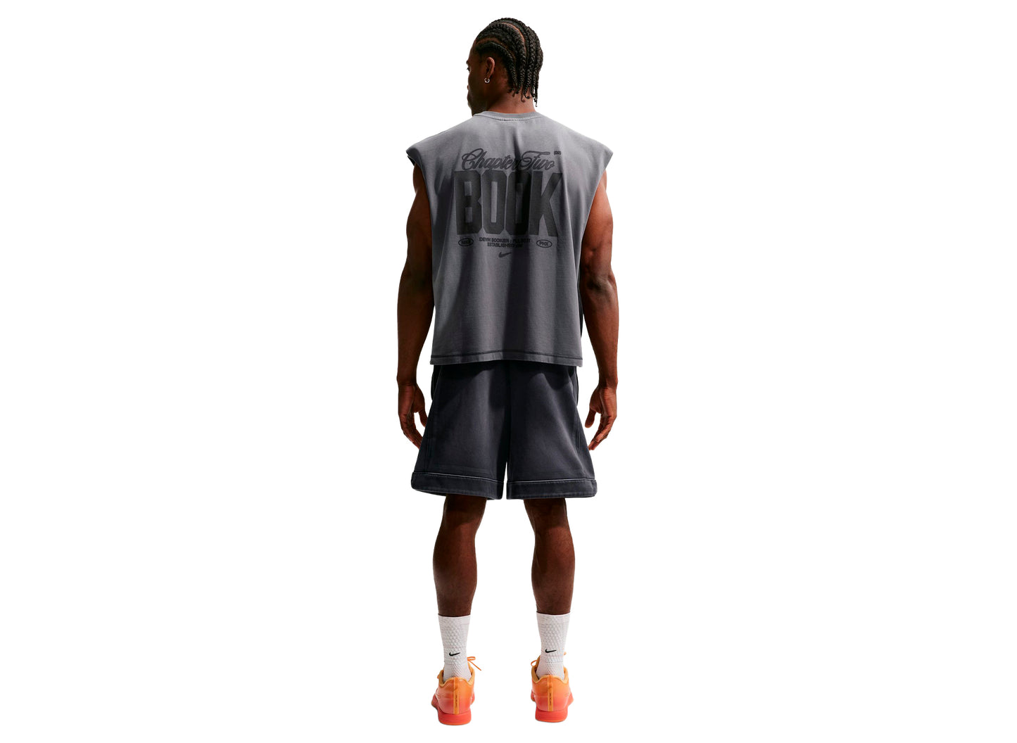 Nike Book Standard Issue Dri-FIT Sleeveless Game Top in Black