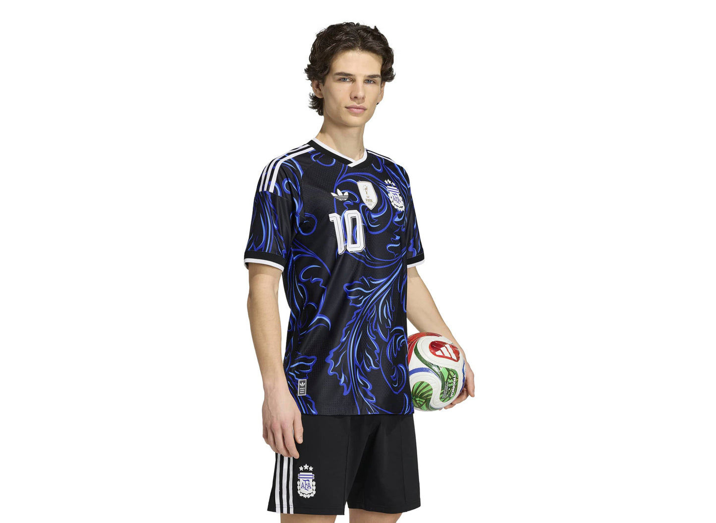 Adidas Argentinien 26 Auswärts Authentic Messi Trikot
