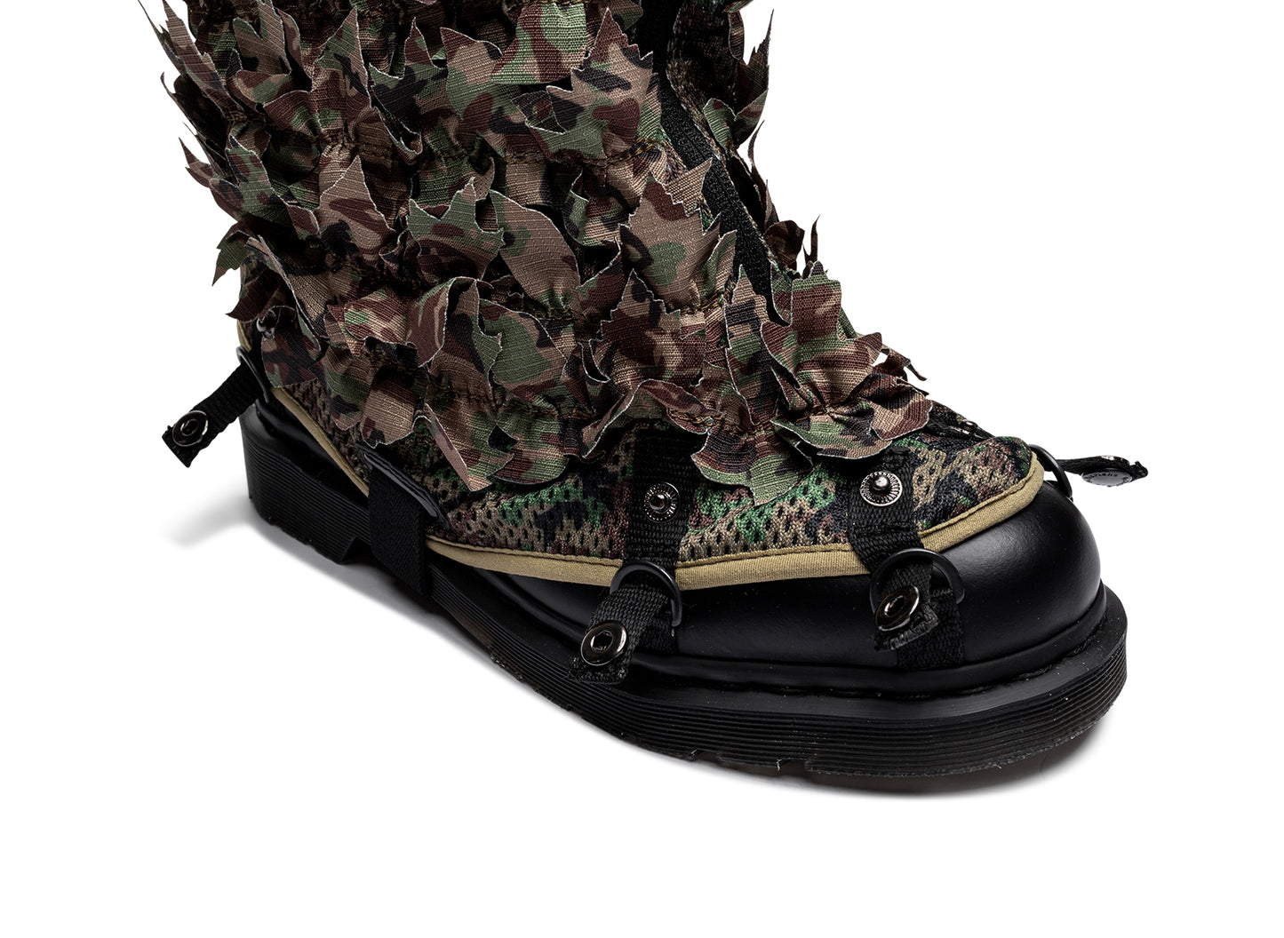 Dr. Martens 1460 Babylon en Negro + Camuflaje