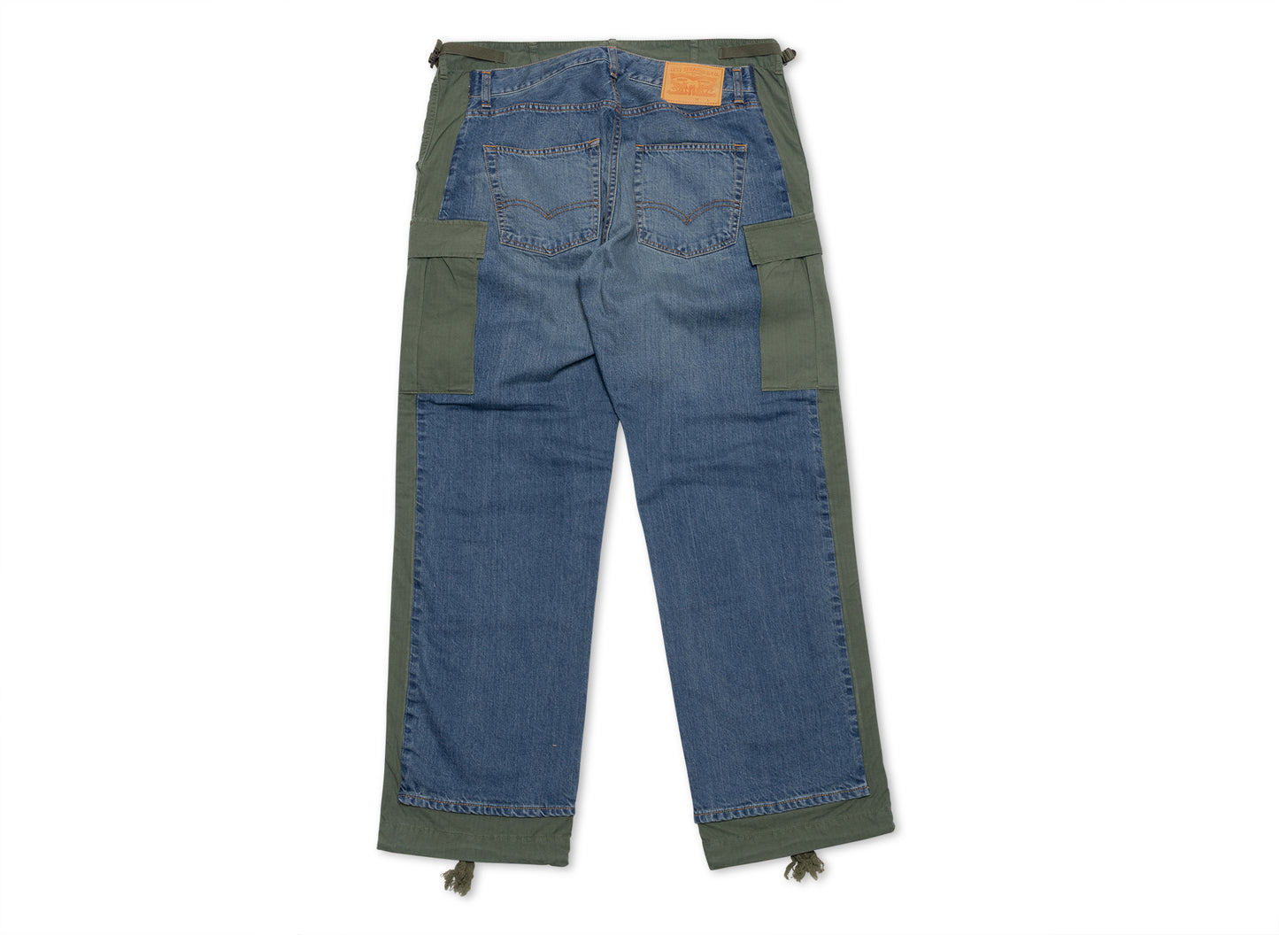 Pantalones Junya Watanabe en índigo/verde