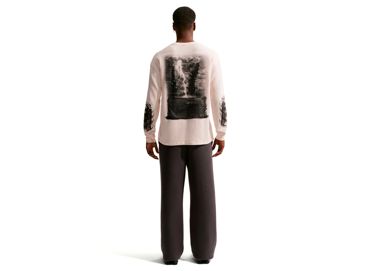 Nike Sportswear Thermal Top in Chalk