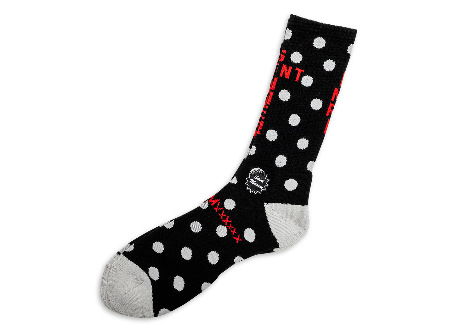Saint Michael Tupfensocken in Schwarz