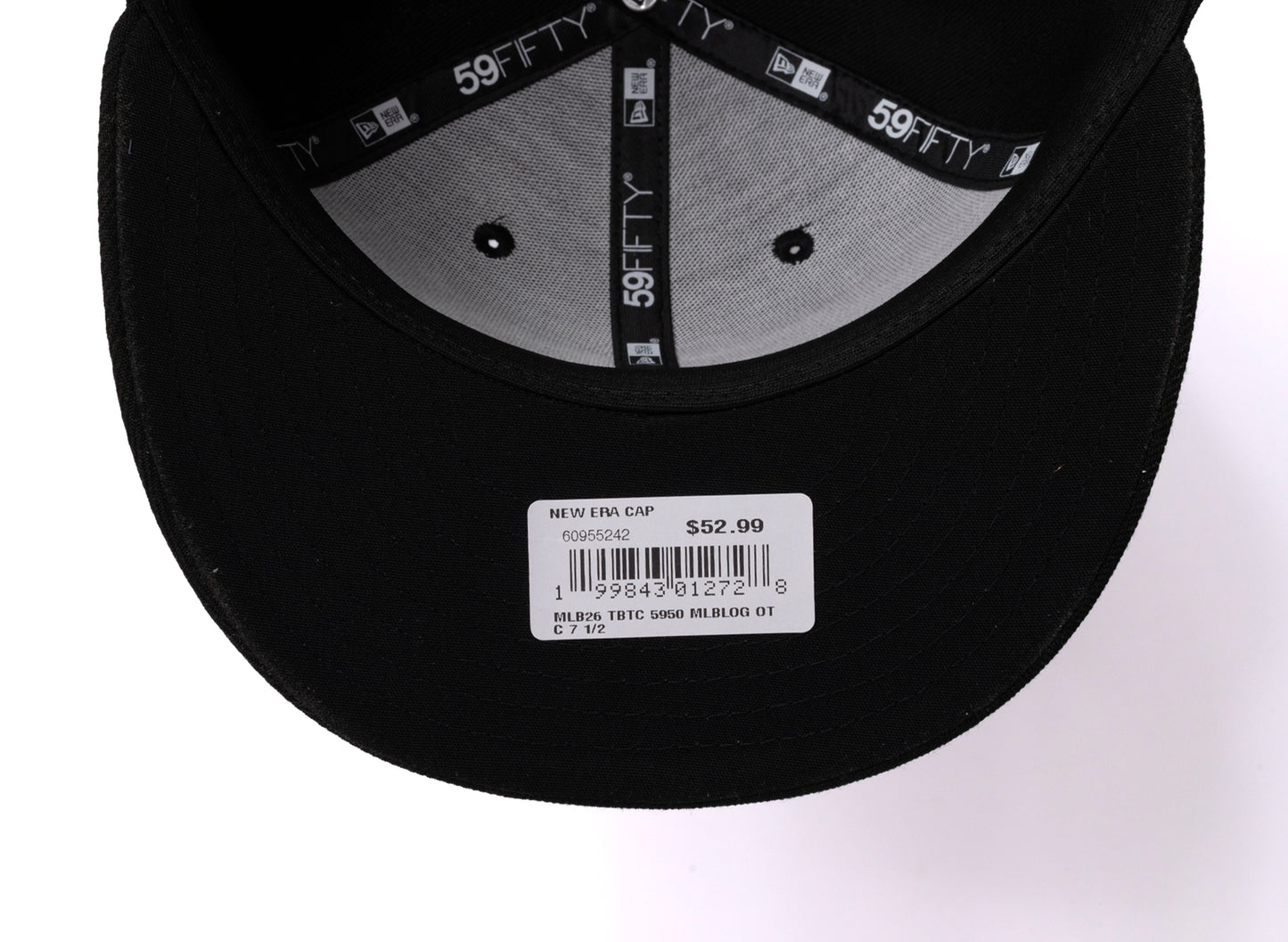 New Era MLB26 TBTC 59Fifty MLB Logo Fitted Hat
