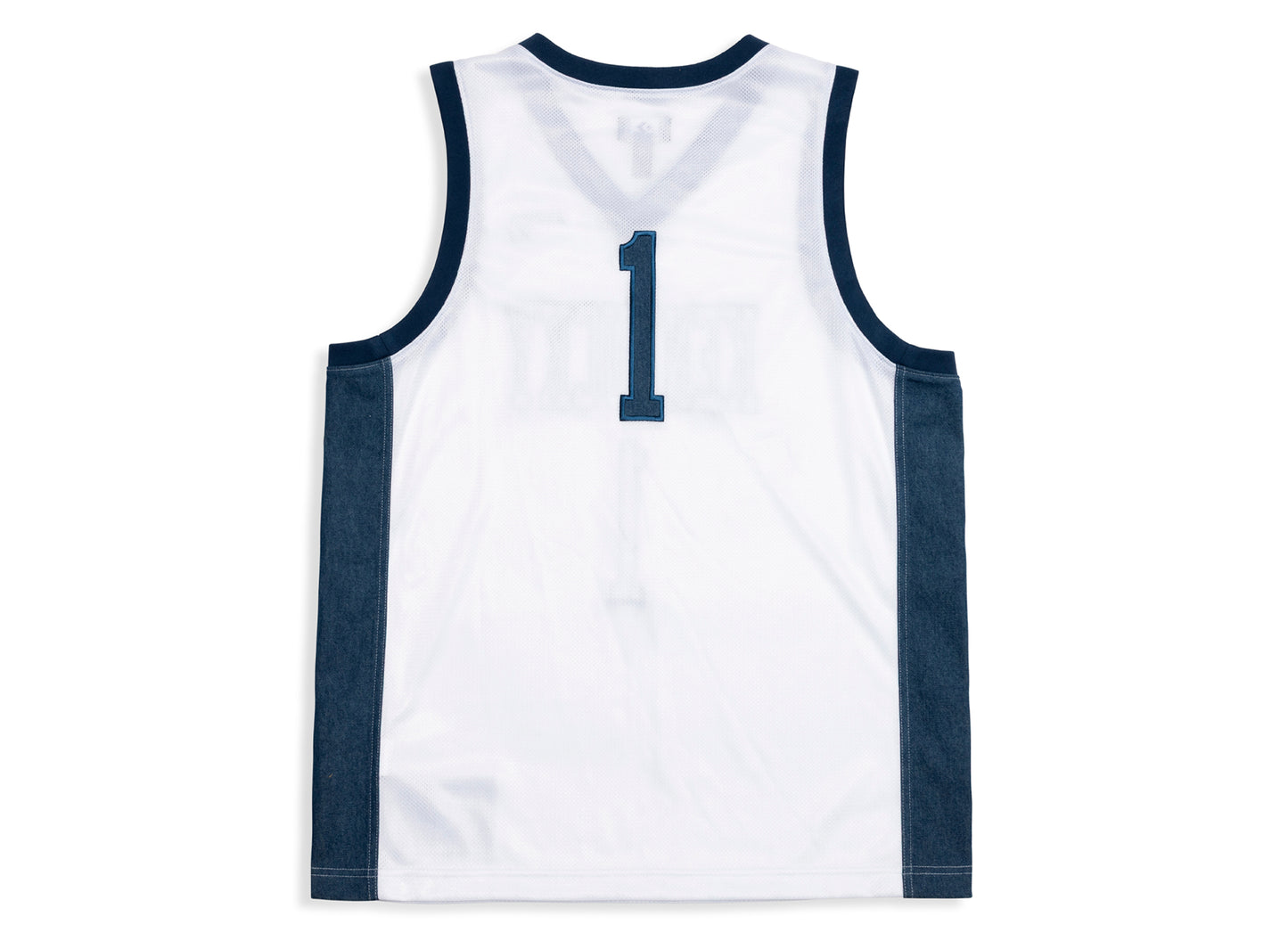 Camiseta de baloncesto vaquera blanca Converse de la Universidad de Kentucky
